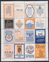 ELMA 16 darabos levélzáró kisív