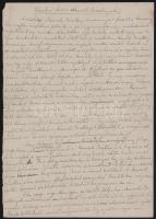 1945 Rákosi Mátyás (1892-1971) kommunista politikus, népbiztos, későbbi miniszerelnök autográf kézir...