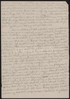 1945 Rákosi Mátyás (1892-1971) kommunista politikus, népbiztos, későbbi miniszerelnök autográf kézir...