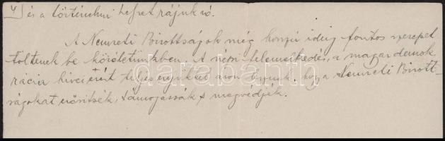 1945 Rákosi Mátyás (1892-1971) kommunista politikus, népbiztos, későbbi miniszerelnök autográf kézir...