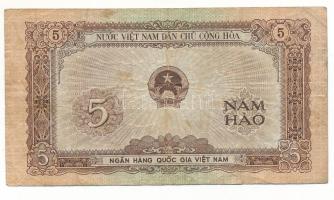 Vietnam 1958. Észak-Vietnam 5h T:F
Vietnam 1958. North Vietnam 5 Hao C:F
Krause P#70