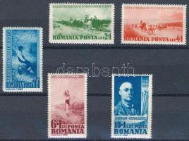 1938 Grigorescu festmények Mi 564-568