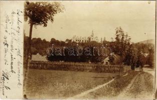1905 Szilvásvárad, Őrgróf Pallavinici kastély. photo (fl)