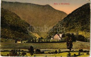 Béla, Bela; vár / castle (kopott szélek / worn edges)