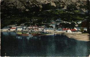 1911 Bakar, Szádrév, Bukar, Bukkari, Buccari; kikötő, gőzhajó / port, steamship (fa)