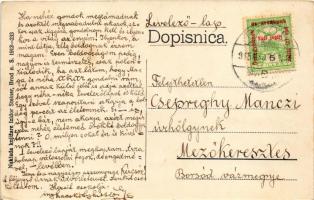 1916 Bród, Nagyrév, Slavonski Brod, Brod na Savi; Molinarovo setaliste / korzó a Száva mellett. Izid...