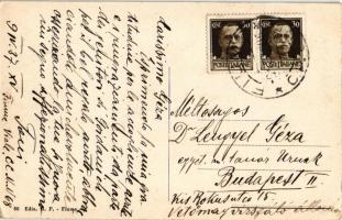 1937 Fiume, Rijeka; Tempio Votivo di Cosala / church (EK)