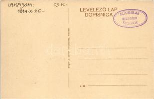 1914 Pétervárad, Peterwardein, Petrovaradin (Újvidék, Novi Sad); Nolinaryeva ulica / Nolinary-Gasse ...