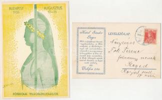 9 db főleg megíratlan RÉGI magyar reklám képeslap, közte duplumok / 9 pre-1945 mainly unused Hungari...
