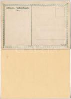 4 db RÉGI vegyes képeslap, közte visszatért bélyegzés / 4 pre-1945 mixed postcards