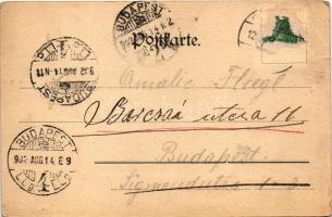 1902 Juodkrante, Schwarzort; Kurischer Hof / spa hotel. Verlag Johannes Schenke (fa)