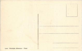 Ferrara, Corso Giovecca / street view, tram, bicycles, shops