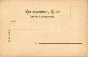 Bolzano, Bozen (Südtirol); Der Obstplatz / market square. Louis Glaser Auto-Chrom (EK)