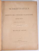 Arndt, Wilhelm szerk: Schrifttafeln zur erlernung der lateinischen Palaeographie. 1.-2. Egybe kötve....