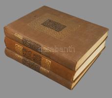 Dante Komédiája. Ford.: Babits Mihály. I-III. köt. Tizenkét régi kép hasonmásával kötetenként, Zádor...