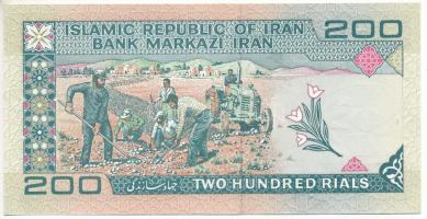 Irán 1982-2004(DN) 200R nem hivatalos, ünnepi felülnyomással, talizmán bankjegy T:UNC
Iran 1982-200...
