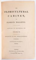 Joseph Harrison: The Floricultural Cabinet and Florist's Magazine
London, 1839-1840. Whittaker...