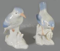 2 darab madár figura, jelzés nélkül, hibátlan, m: 13 cm