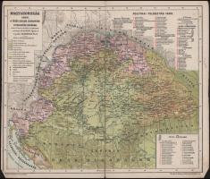 cca 1900 Magyarország és Európa történelmét bemutató térképek, 8 db, rajzolta: Kogutowicz Manó, Bp.,...