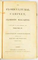 Joseph Harrison: The Floricultural Cabinet and Florist's Magazine (January-December )
London, ...