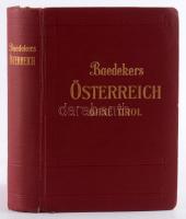 Baedeker, Karl : Baedekers Österreich ohne Tirol und Vorarlberg. Leipzig, K. Baedeker, 1931. 482p. T...