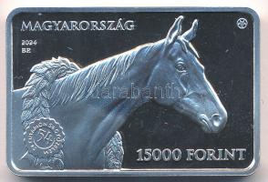 2024. 15.000Ft Ag "Kincsem, a magyar versenyló" kapszulában, tanúsítvánnyal T:PP