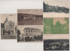 20 db RÉGI fekete-fehér magyar város képeslap 1905-1930 között / 20 pre-1945 black and white Hungari...