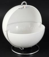 Space age fém billentős kínáló, m: 26 cm