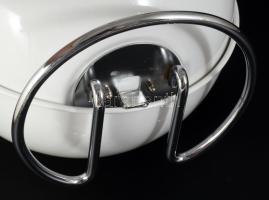 Space age fém billentős kínáló, m: 26 cm