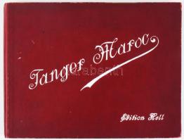 ca 1910 Tanger Maroc (Marokkó) Edition Hell 16 egészoldalas és kihajtható képet tartalmazó füzet. 22...
