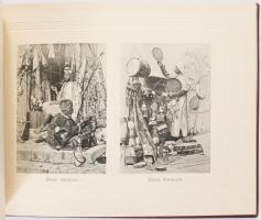 ca 1910 Tanger Maroc (Marokkó) Edition Hell 16 egészoldalas és kihajtható képet tartalmazó füzet. 22...