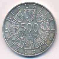 Ausztria 1983. 500Sch Ag "Katolikus Nap - A pápa látogatása" T:AU patina
Austria 1983. 50...