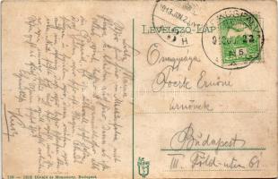 1913 Poprád (Magas-Tátra, Vysoké Tatry); Fő tér, piac, templom, harangtorony / main square, church, ...
