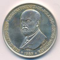 Kelemen Kristóf (1922-2001) 1985. "MÉE Budapest / Pázmány Péter - Eötvös Lóránd" Ag emléké...