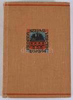 Balázs Ferenc: Zöld árvíz. Kolozsvár, [1939], Erdélyi Szépmíves Céh, [4]+292+[2] p. Kiadói egészvász...