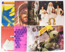 20 darabos zömmel magyar vinyl válogatás, Neoton Família, Abba, Hungária, Piramis, Korda György, Sol...