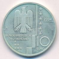 Németország 2004. 10E Ag "Bauhaus Dessau" T:AU patina
Germany 2004. 10 Euro Ag "Bauh...