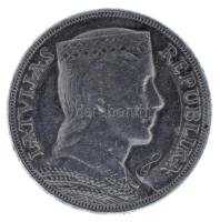 Lettország 1929. 5L Ag jelvénnyé alakítva (sérült) T:XF,VF
Latvia 1929. 5 Lati Ag refurbished as ba...