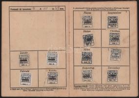 1937 Phőnix Életbiztosító Társaság magyarországi igazgatóságának körlevele életbiztosítási szerződés...