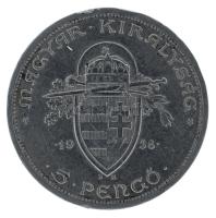 1938. 5P Ag "Szent István" T:XF patina, ph.
Adamo P8.1