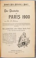 R. M. Orlow: Der Deutsche in Paris 1900. Stengel's Reise Bibliothek. Dresden, Berlin, 1900. Ste...