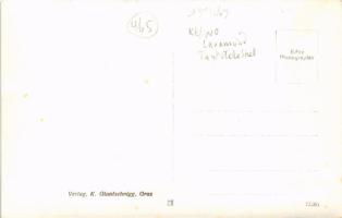 Rabenstein an der Drau, Reichsgrenze. Verlag K. Glantschnigg (Graz) / state borders, Shell gas stati...