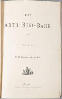 Arth-Rigi-Bahn. Zahnrdbahn via Zürich-Zug-Arth und Goldau nach Rigi-Kulm. Mit 13 Illustr. (Holzstich...
