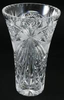 Kristály váza. Hibátlan 26 cm