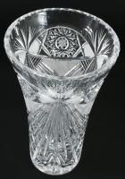 Kristály váza. Hibátlan 26 cm