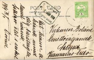 1914 Horgos, Kamaráserdő (?); Kelemen család a teniszpályán / Kelemen family at the tennis court. ph...