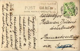 1914 Horgos, Kamaráserdő (?); Kelemen család a teniszpályán / Kelemen family at the tennis court. ph...