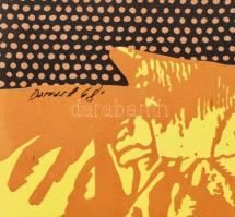 Darvas Árpád (1927-2015): Szüzek elrablása, 1968. Filmplakát, papír, jelzett a plakáton, Egyetemi Ny...