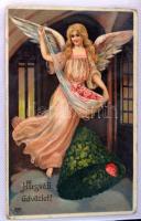 HÚSVÉT - Kb. 700 db RÉGI húsvéti üdvözlőlap 7 képeslap albumban. Érdekes anyag, érdemes megnézni! / ...