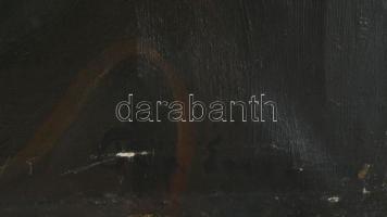 Pap Emil (1884-1955): Női akt tükörben. Olaj, vászon. Jelezve jobbra lent. Apró felületi sérüléssel....